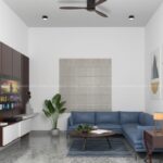 living room interior designing in kerala